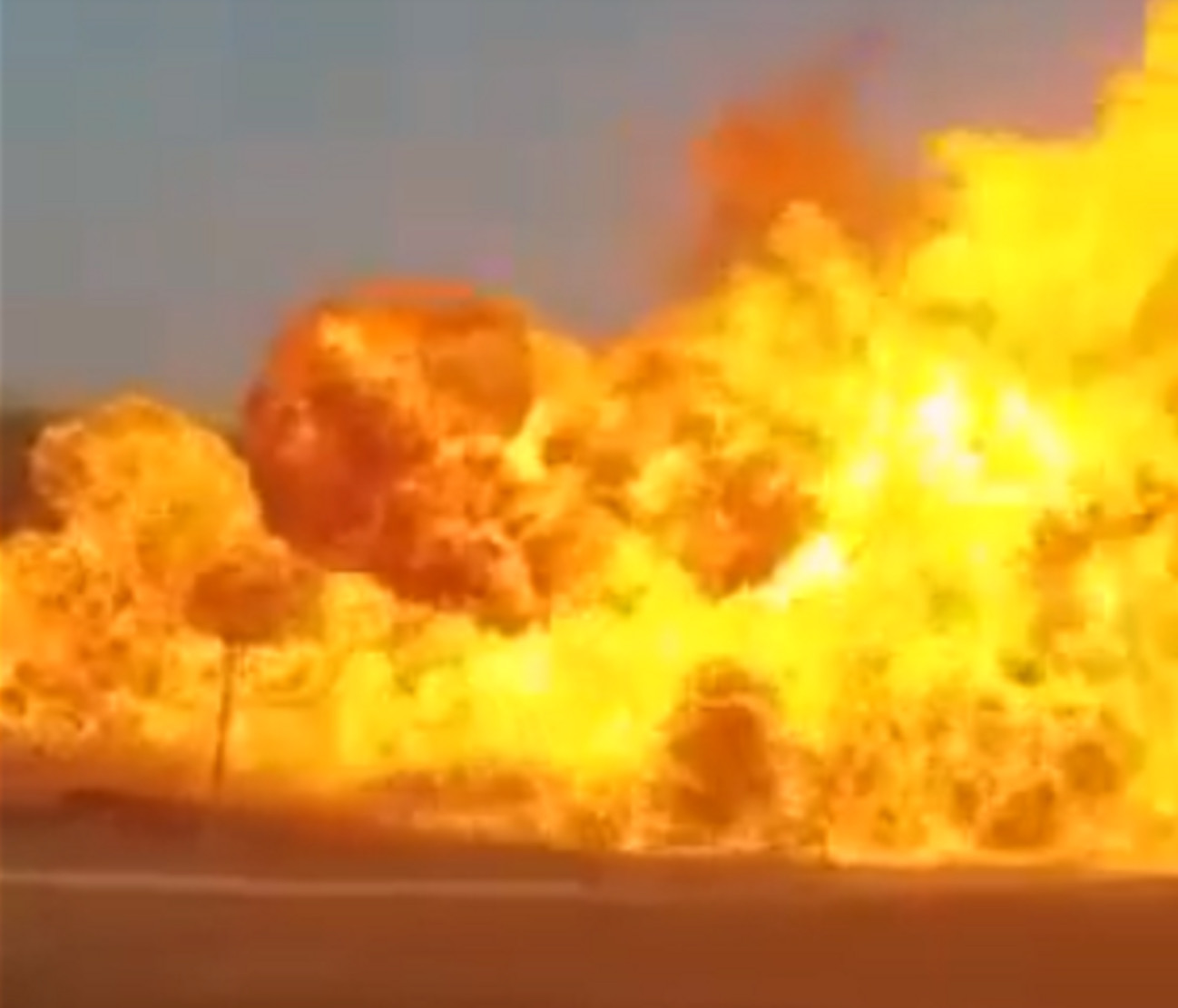 Explosion du gazoduc de Mascara en 2021 d'après jeune-independant.net